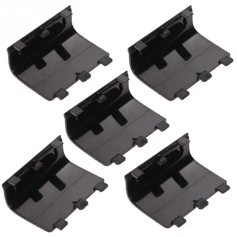 

Black Gamepad Battery Cover Lid Shell Replacement ABS Battery Cover Door Back Covers for XBOX One Wireless Controller Parts &