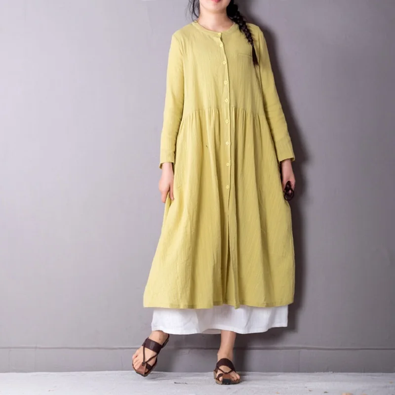 new linen dress designs