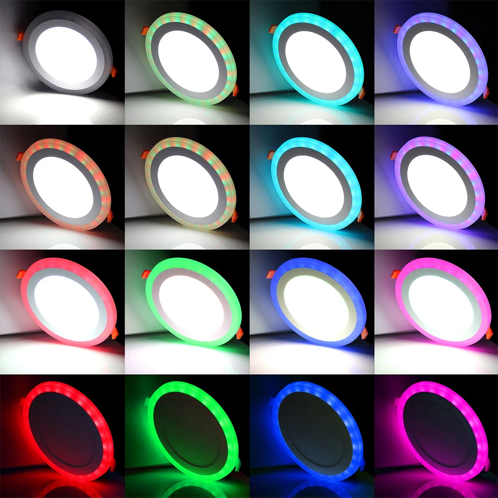 TSLEEN RGB Светодиодная панель с регулируемой яркостью светодиодный потолочный