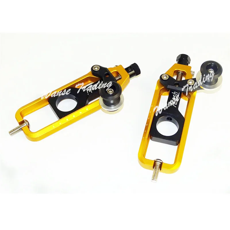 Chain Adjusters YAMAHA R1 2004-2006 (H05-H06) Gold B