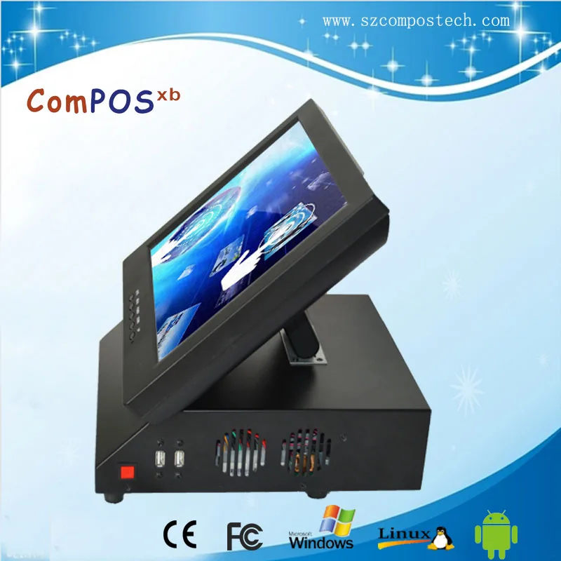 US $275.00 High Quality POS System 12 Inch Touch Screen All In OneRestaurant price Cash Register
