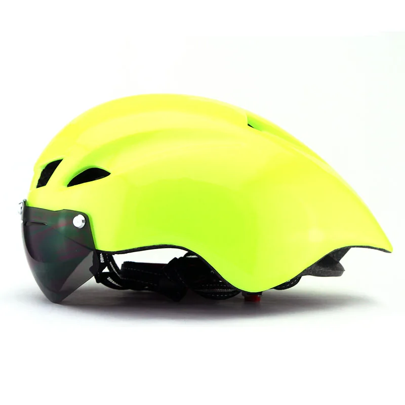 290g Aero TT дорожный велосипедный шлем очки для велоспорта гоночный велосипед спортивный защитный шлем TT in-mold дорожный велосипед велосипедные очки шлем