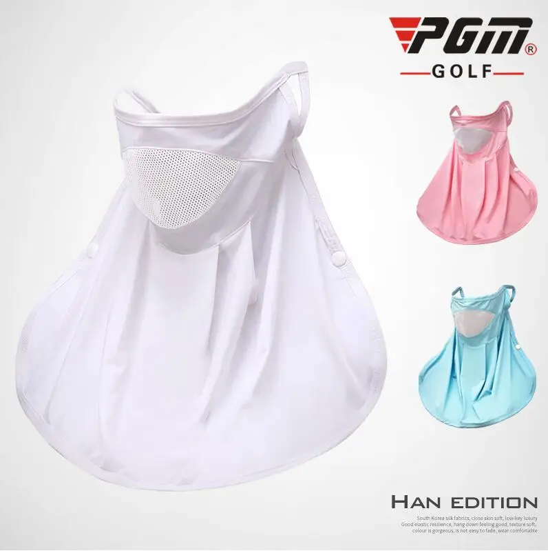 

PGM 2019 Golf Summer Sunscreen Mask Woman Outdoor sports Golf Neck protection masks Breathable Dust mask for Women