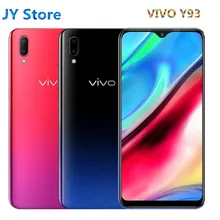 Смартфон VIVO Y93 3/4G ram 64G rom Восьмиядерный Android 8,1 6,2 ''полный экран 13MP+ 2.0MP камера отпечатков пальцев мобильный телефон