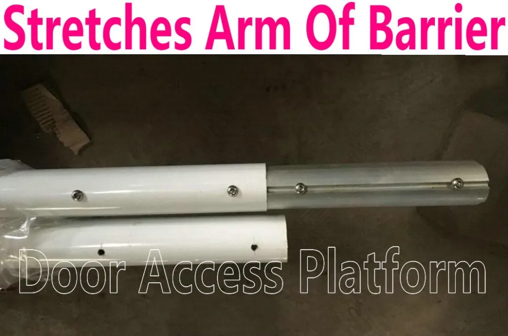

1 M Streches Barrier Arm of Parking gate,Car Parking Barrier gate Extend Barrier access controller system boom automatic barrier