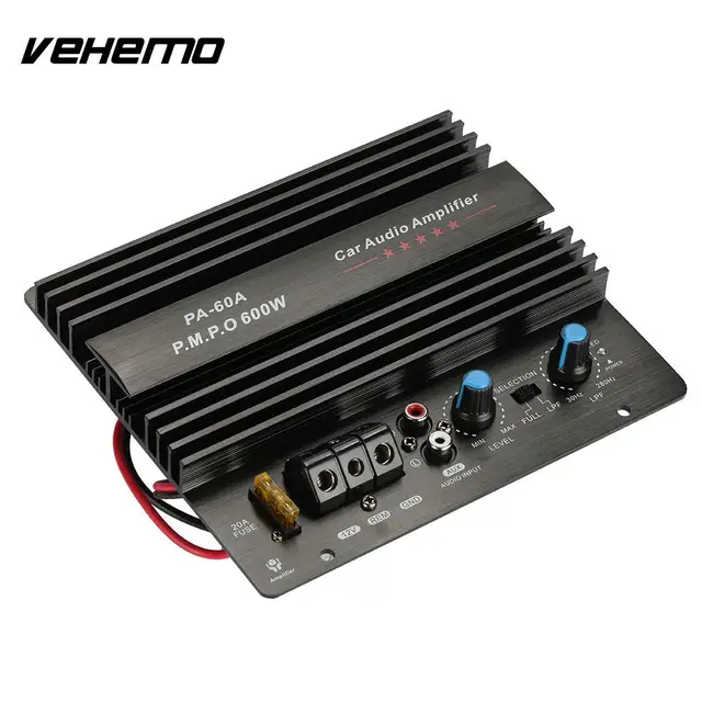 Special Price Vehemo 4ohm Audio Amplifier Subwoofer Amplifier Board Premium Music Power Amplifier Car Electronics Portable Vehicle