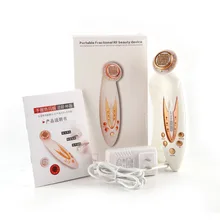 Фотоны; светодиод-терапия RF радиочастотный термаж лица косметический прибор для лифтинга удаление морщин Подтяжка кожи массажер для лица