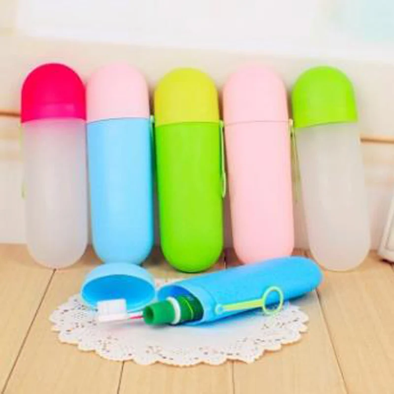 

Portable Travel Toothbrush Box Trip Anti-bacterial Protective Toothbrush Storage Washable Toothbrush Case Toothbrushes Cover