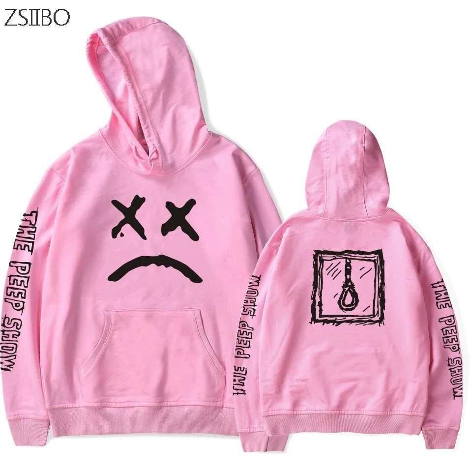 

Harajuku NEW Mens Streetwear Hoodies Love lil.peep men Sweatshirts Hooded Pullover Women Hip hop Print cry baby Hoodie 4XL