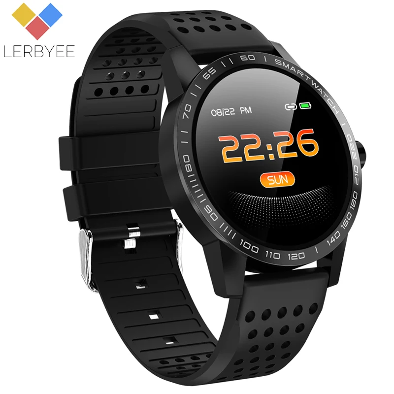 

Lerbyee T2 Smart Watch Heart Rate Monitor Waterproof Fitness Tracker Watch Bluetooth Sleep Monitor Call Reminder Smart Bracelet