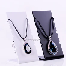 Стойка для витрины для ожерелья, акриловая стойка для демонстрации ожерелья, держатель для ластиков, витрина для ювелирных изделий