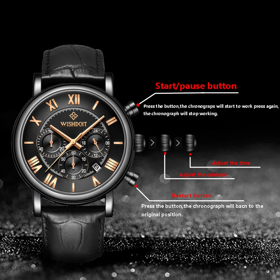Großhandel WISHDOIT Herren Uhren Mode Lässig Sport Quarzuhr Männer Chronograph Uhr Mann Leder Business Armbanduhr Relogio Masculino Von Tuosu, $38.06 Großhandel WISHDOIT Herren Uhren Mode Lässig Sport Quarzuhr Männer Chronograph Uhr Mann Leder Business Armbanduhr Relogio Masculino Von Tuosu, $38.06