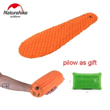 Коврик для яиц Naturehike надувной коврик для кемпинга для палаточного лагеря Наружное освещение коврик для сна дышащий влагостойкий один надувной коврик матрас