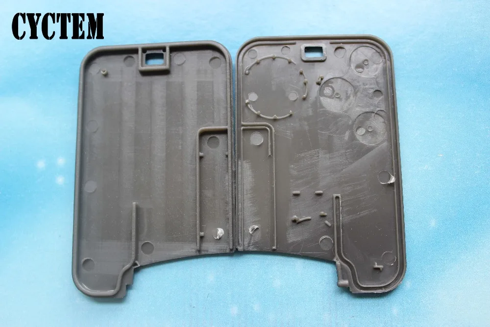 

CYCTEM 3 Buttons Key Shell Blank Cover Housing Car Smart Remote Key Card Fit For Renault Laguna No Blade