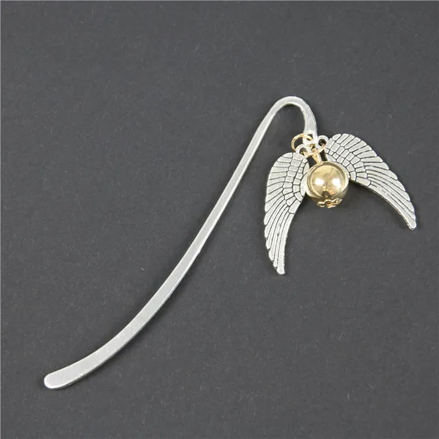 1 Pcs Gold Best Gift for Reader Snitch Harry Bookmark Charm Bookmark – Harry Potter Bookmark Gift