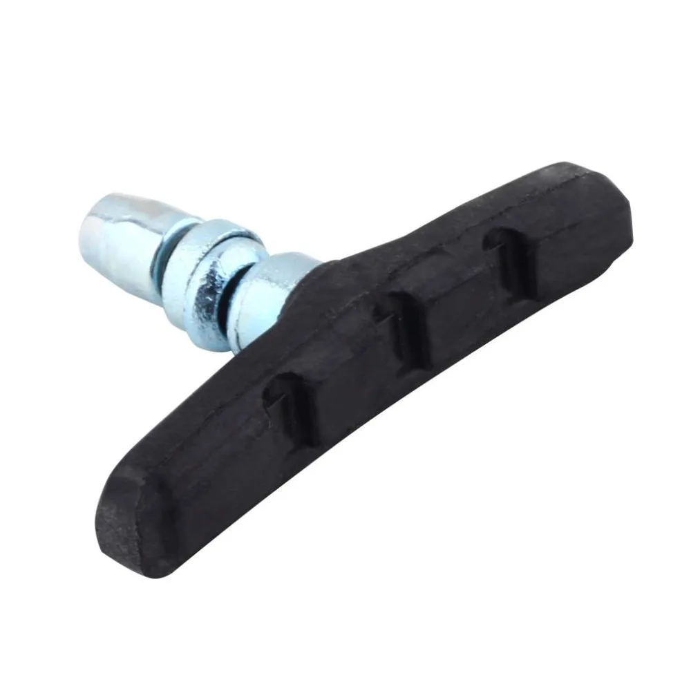 

1 Pair Mountain Road Bicycle Cycling Bike Braking V-Brake Holder Shoes Rubber Pads Blocks Durable Parts