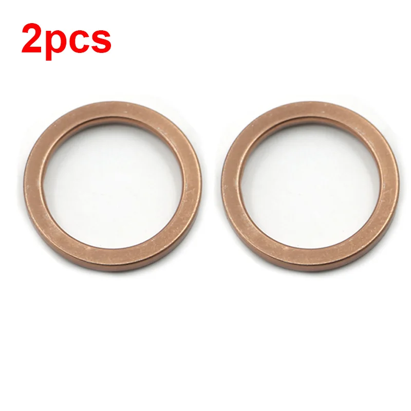 

Set of 2 Exhaust Manifold Gasket Repair for Honda TRX400 XR350R XL350R TRX350 ATC350 XR250R XL250R CMX250C CM250C CM200T CL200
