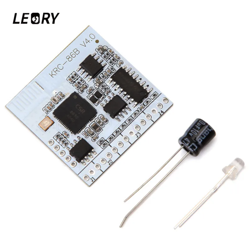 LEORY 1 шт. KRC 86B bluetooth V4.0 стерео аудиоприемник модуль беспроводной усилитель звука