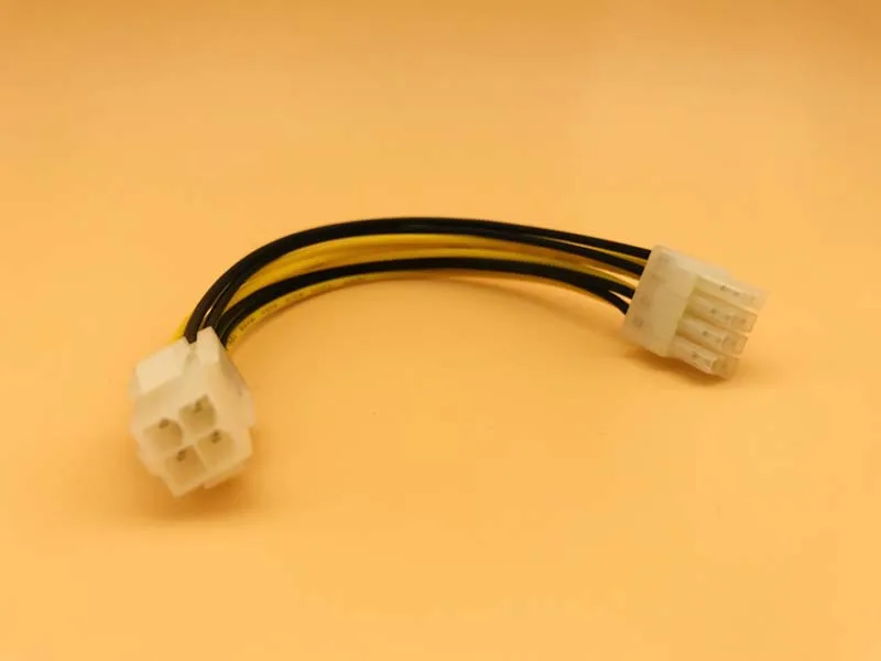 20cm ATX 4 Pin to 8 pin EPS 12V ATX Motherboard Power Supply Adapter Converter Cable For Bitcoin Miner Antminer Mining