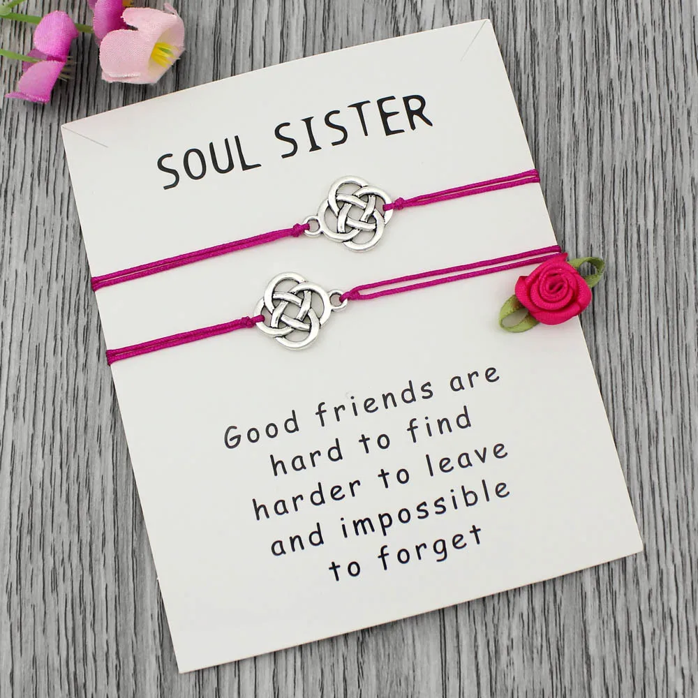 

New Arrivals Double Infinity Bracelet-Soul sister Couple Jewelry-Friendship bracelet-Gift for best friend-Bridesmaid Gift