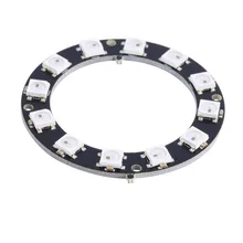 5050 12-Bit RGB LED Ring WS2812 Round Decoration Bulb Perfect For Arduino
