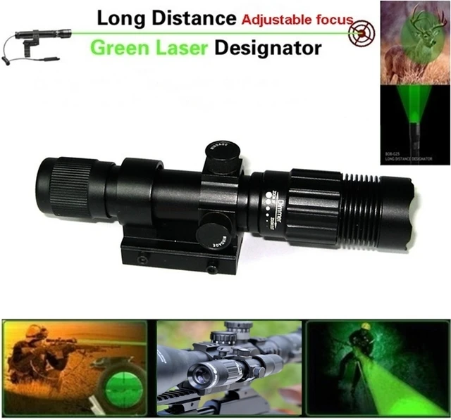Cheap NITELION X7 Adjustable focus 100mW Green Laser flashlight Long Distance Sight Designator(Operating Temperature:0~45 Celsius)