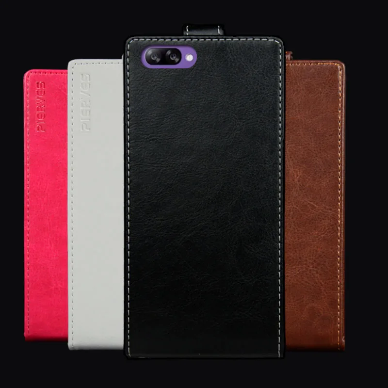 

Pierves Luxury Card Slot flip cover PU Leather Case For Doogee Y8 Y7 Plus
