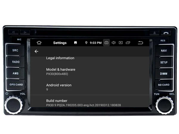 Cheap Navirider autoradio gps navigation android 9.0 car radio Player for SUBARU Forester Impreze HU bluetooth stereo auto accessories 5