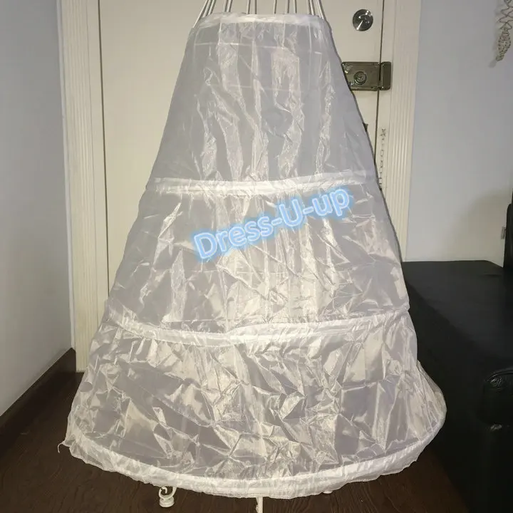 

All-match Petticoat Recommend~Ordinary Lining Three Layers Wheelrim + Gauze Bridal Petticoat /Wedding Dress Bustle 365