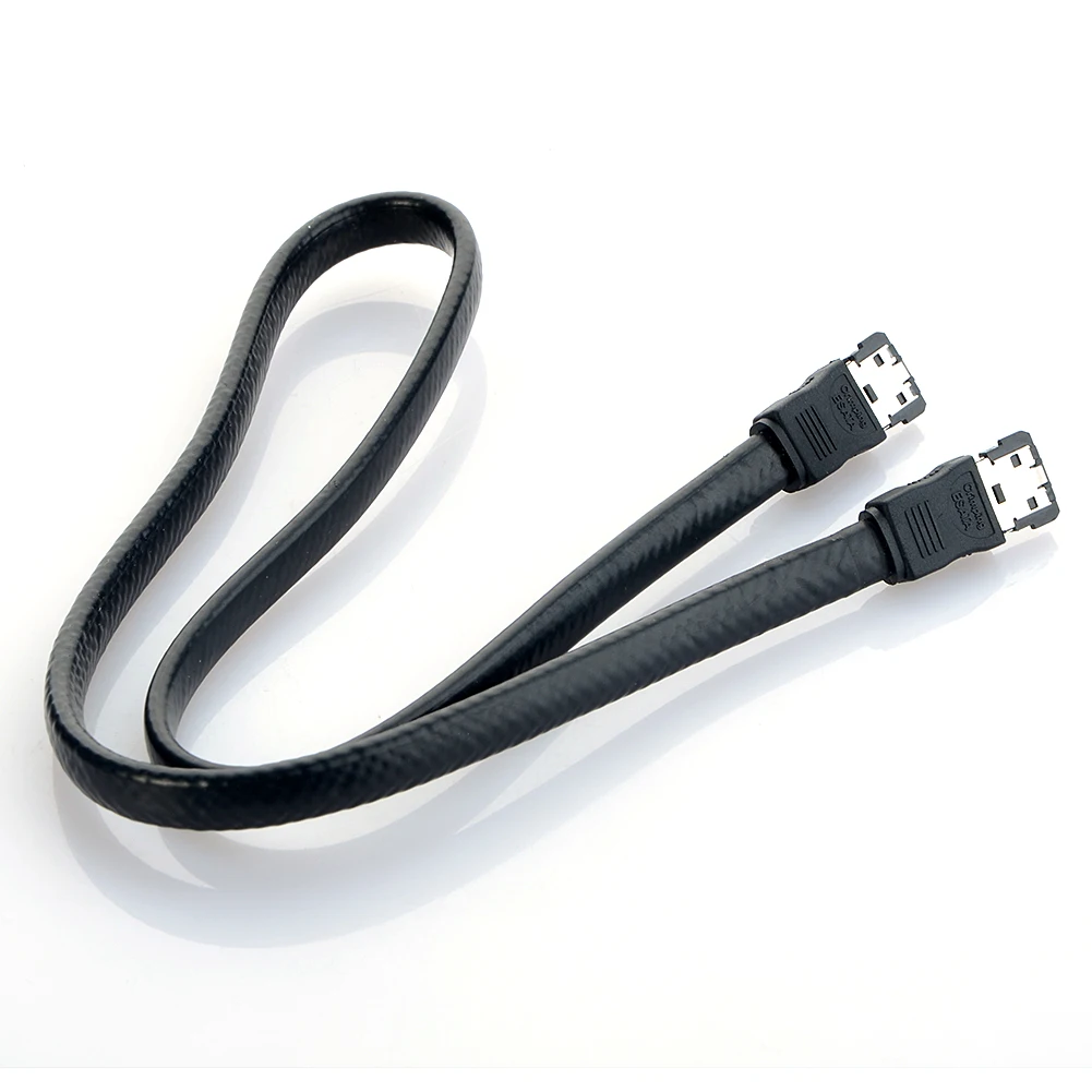 

External Shielded Cable eSATA To eSATA Type Male To Male M/M Extension Conversion Data Cable Adapter 60 Cm