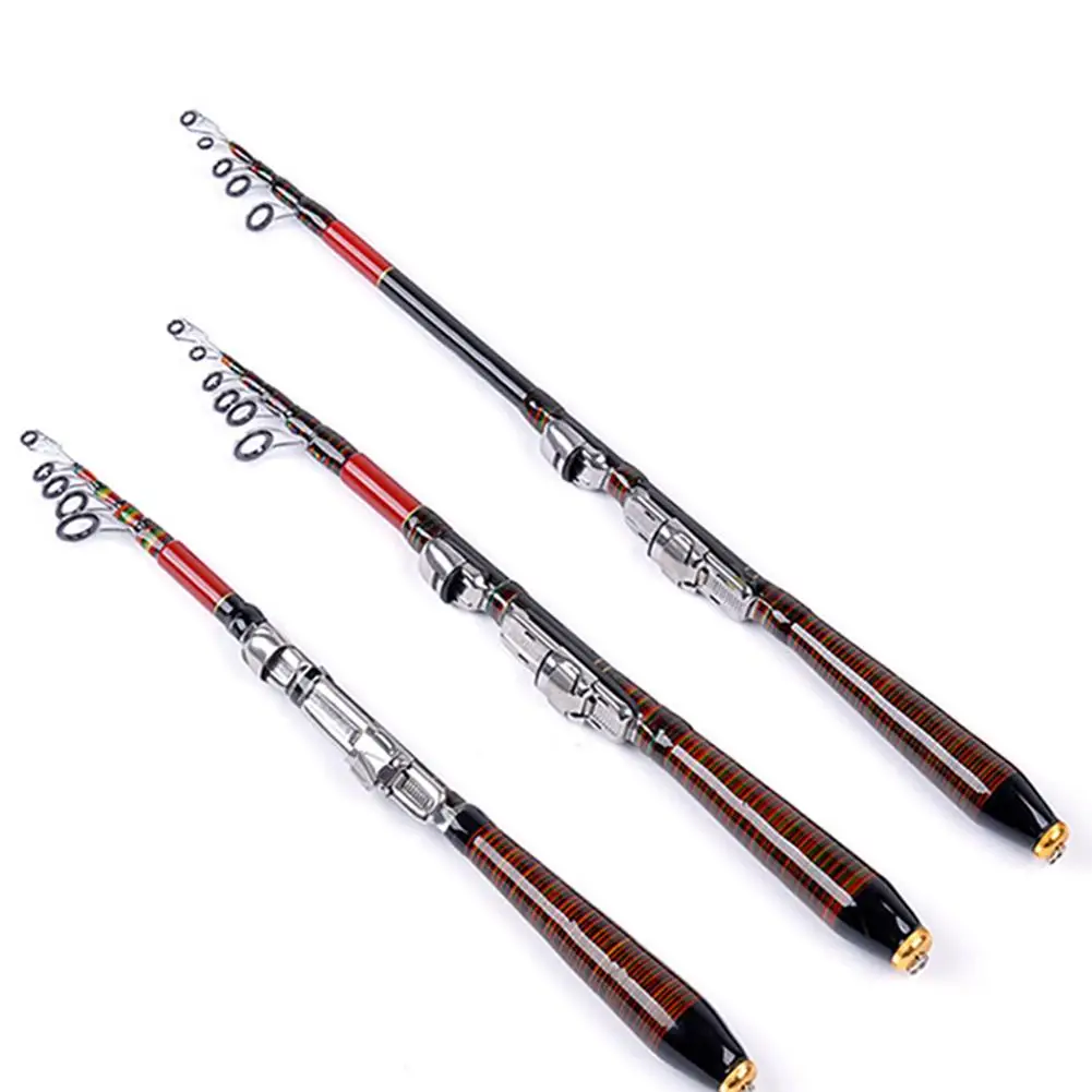 Buy Carbon Fiber Fishing Rod Portable Multifunctional