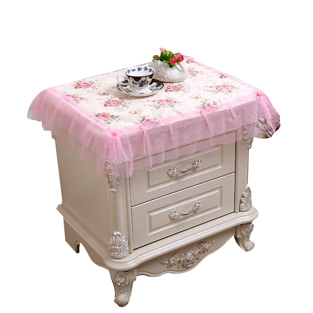 Buy 75*80cm Bedside Dustproof Cover Pastoral