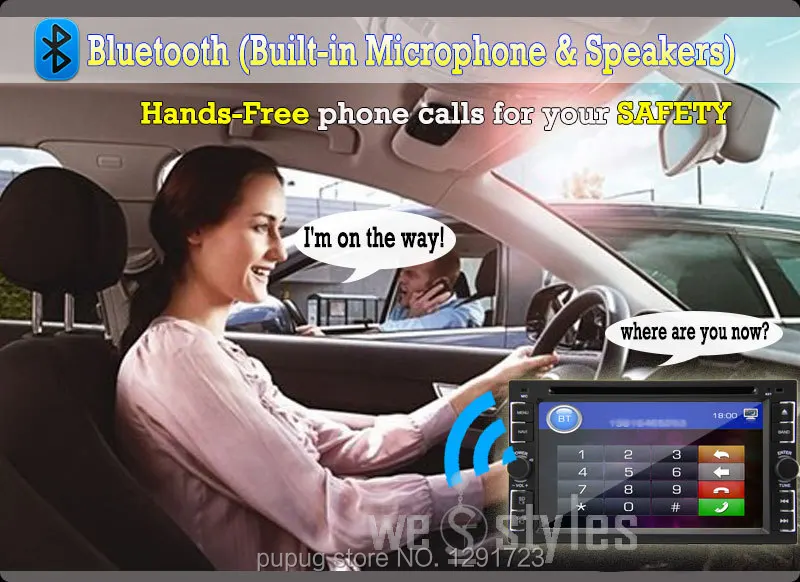 Excellent 2015 HOT sale GPS Navigation 2 DIN Car gps stereos 6.2