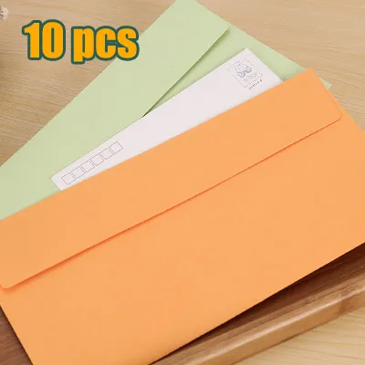 10pcs set paper envelopes for invitations wedding invitation