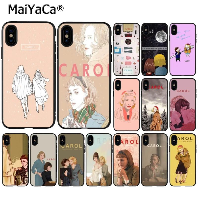 Ультратонкий чехол MaiYaCa Carol movie для Apple iPhone 5 5S SE 6 6S Plus 7 8 X XS MAX XR | Мобильные телефоны
