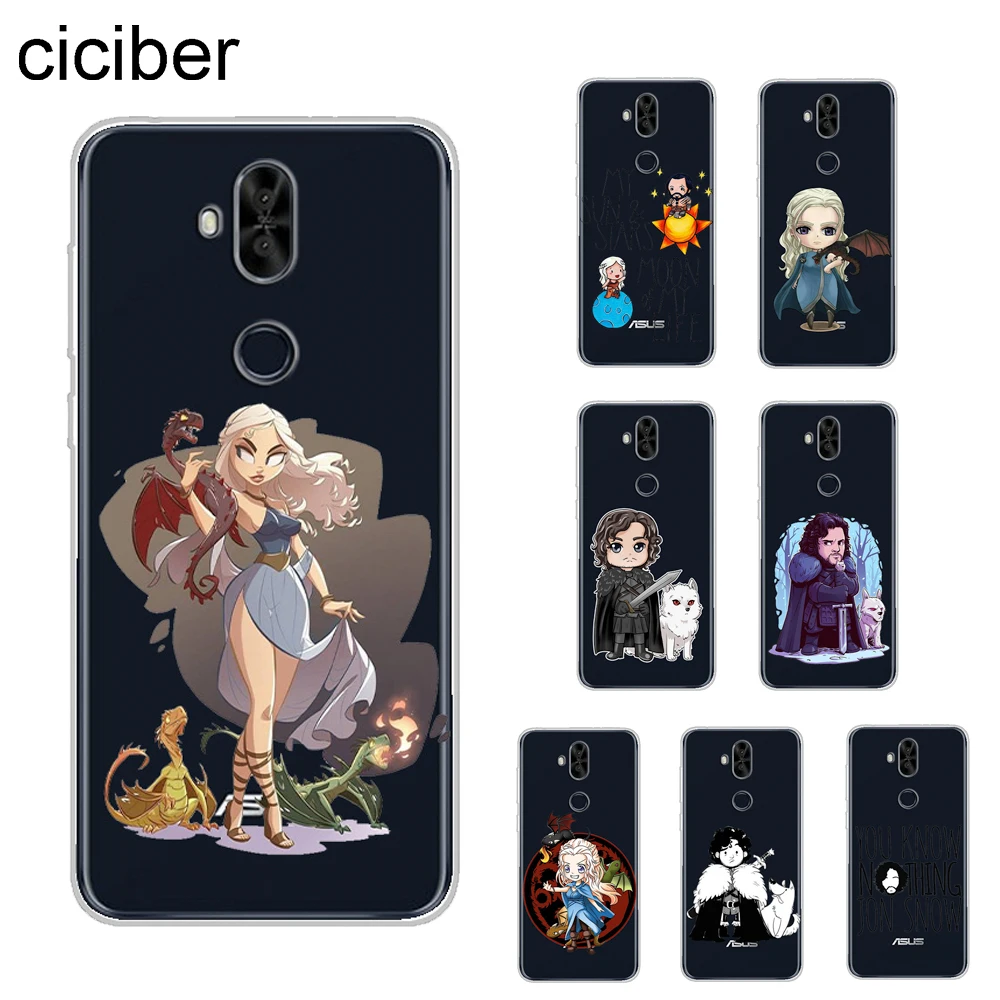 

ciciber Game Of Thrones Cover For ASUS Zenfone Max Pro M1 ZB601KL ZB602KL Max Pro M2 ZB631KL ZB633KL Phone Cases Soft TPU Shell