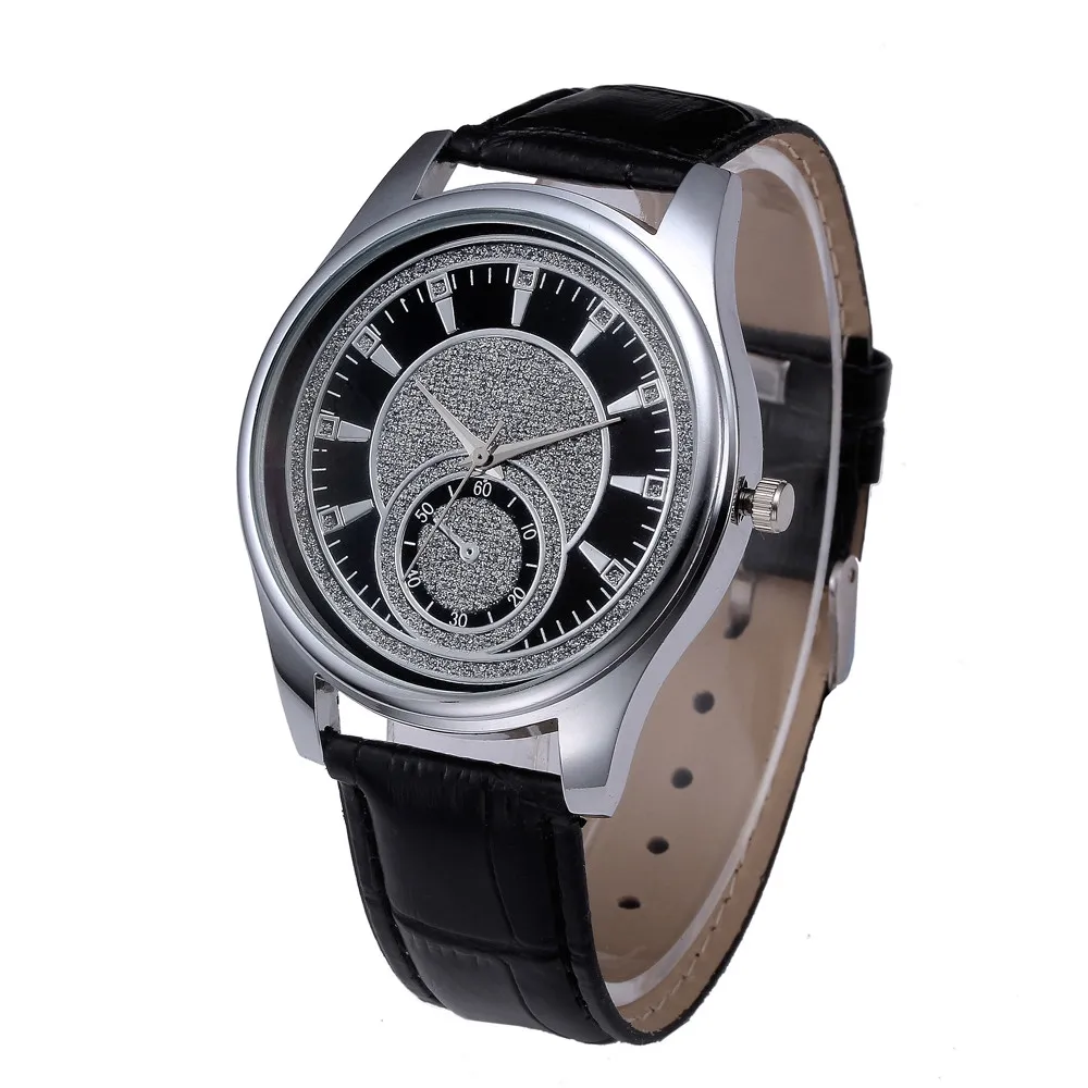 Бизнес Кварцевые часы мужские военные спортивные часы люксовый бренд горячая мальчик кожаный ремешок наручные часы Erkek Kol Saati P30