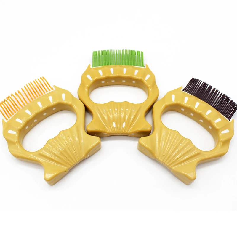 Shell Comb for Pets Elastic Nylon Brush Cat Dog Comb Open Knot Combs