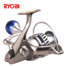 RYOBI 6000/8000 Fishing King III Spinning Fishing Reel 5.0:1/6+1BB CNC Hanle Molinete Fishing Reel Moulinet Peche Olta AP POWER