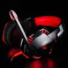 KOTION EACH Gaming Headphones Headset Deep Bass Stereo wired gamer Earphone Microphone with backlit for PS4 phone PC Laptop ► Photo 2/6