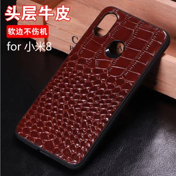 

For Xiaomi 8 Case Original Design Back Phone Case for Xiaoni MI 8 Mi8 Ultra-thin Business Fashionn Protective Fundas Skin Cover