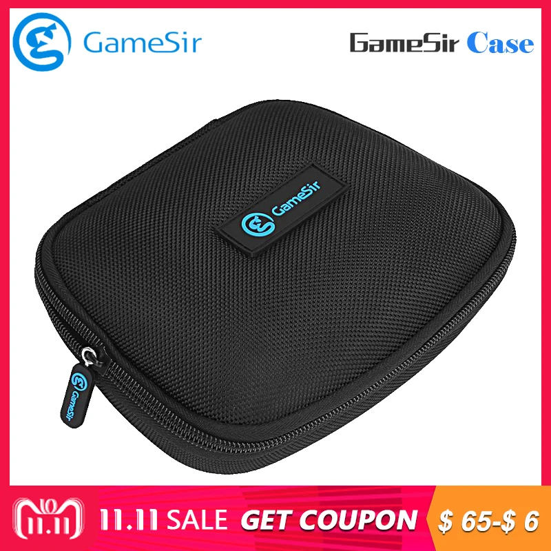 

Original GameSir Controller Portable Carrying Storage Case Protective Bag for GameSir Series for GameSir G3s G4s T1 G5 M2 Series