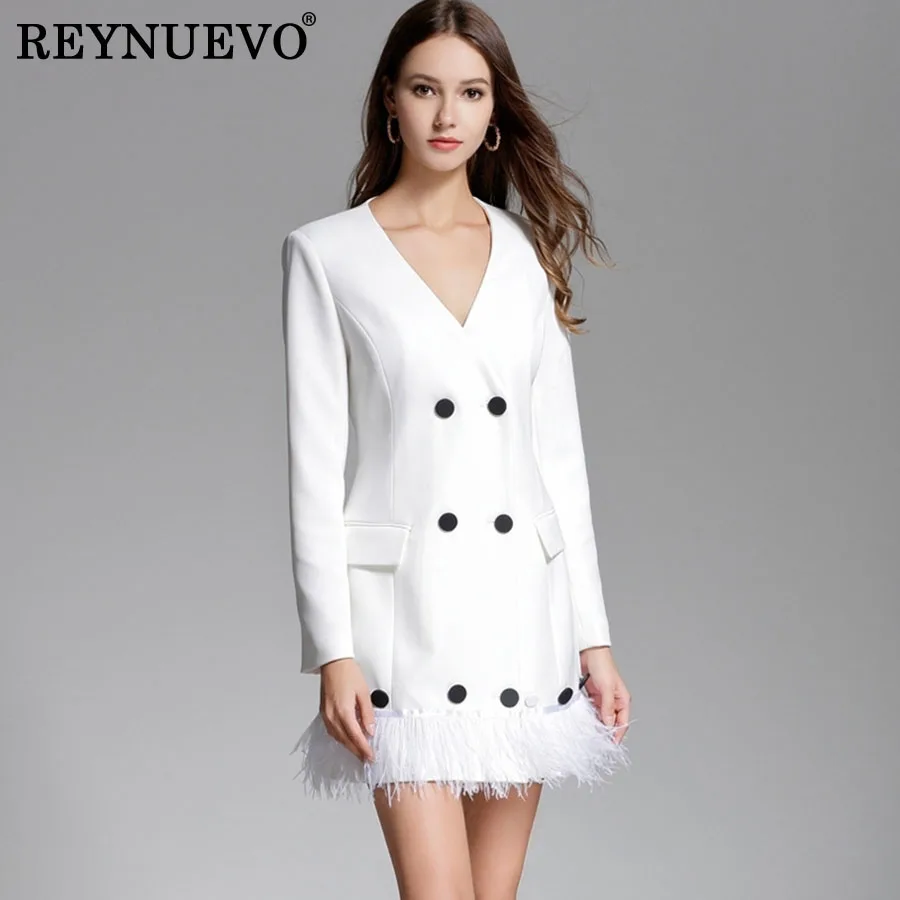 OL New Dresses White 2018 Early Spring Full Sleeve Topshop