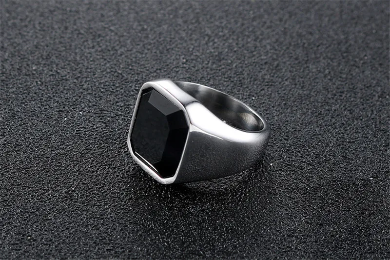 Мужские кольца из нержавеющей стали для мужчин, готика,, много оптом, Панк печатка, мужское кольцо, черные античные кольца, байкерские винтажные