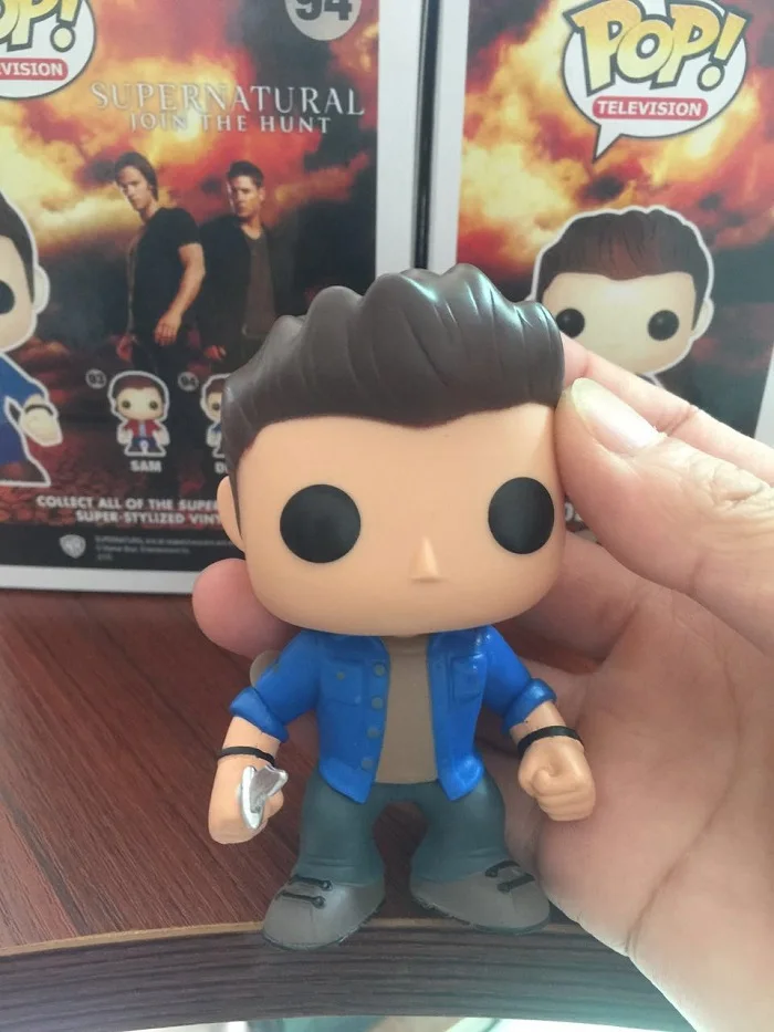 Funko POP TV: супернатуральный персонаж #94 Dean Action & Figure Toys #95 Castiel виниловая кукла