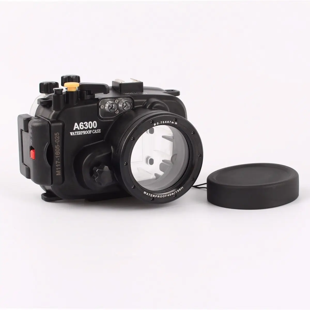 

diving Waterproof Underwater Housing Camera bag Case+ Red Filter for Sony A6300 16-50mm Lens