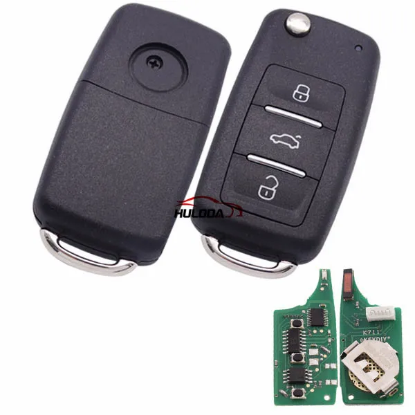 

For VW style 3 button keyDIY remote NB08-3 Multifunction
