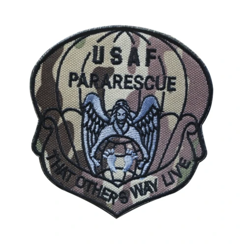USAF десантник ВВС США тактический боевой патч Pararescue десантные повязки патч для военной одежды крюк/петля - Цвет: 6
