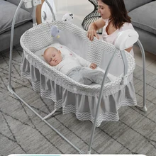 Электрическая колыбель для кроватки, детская корзина для сна, детский умный шейкер для сна, Комфортный детский артефакт