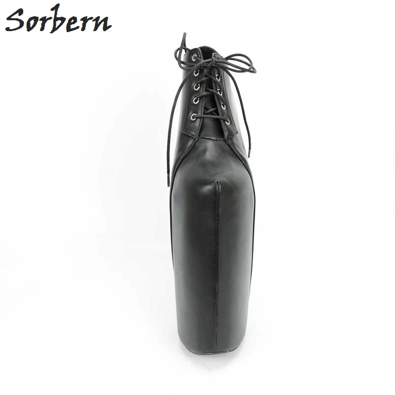 Sorbern/пикантные ботильоны для женщин на массивном каблуке и толстой платформе